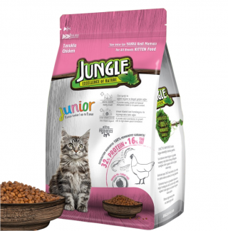 Jungle Junior Tavuklu 1.5 kg Kedi Maması kullananlar yorumlar